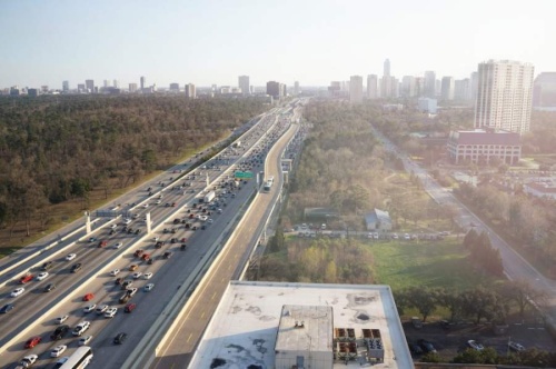 TxDOT's elevated bus lane project, along with the Uptown Management District's Boulevard Project, will support the city's first bus rapid-transit line. (Courtesy Uptown Management District)