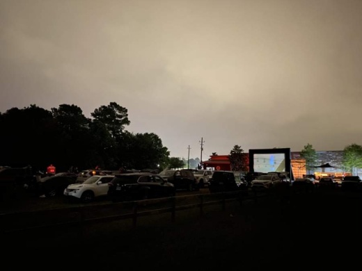 While the taproom at Fortress BeerWorks will remain closed until at least May 18, the brewpub is still offering beer to go, crawfish to go on Saturdays and, most recently, drive-in movies on Fridays. (Courtesy Fortress BeerWorks)