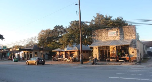 A photo of Mercer Street in Dripping Springs
