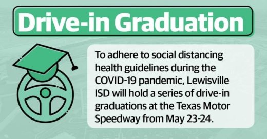 A drive-in graduation is the best overall option for the district, according to Lewisville ISD Superintendent Kevin Rogers. (Katherine Borey/Community Impact Newspaper)