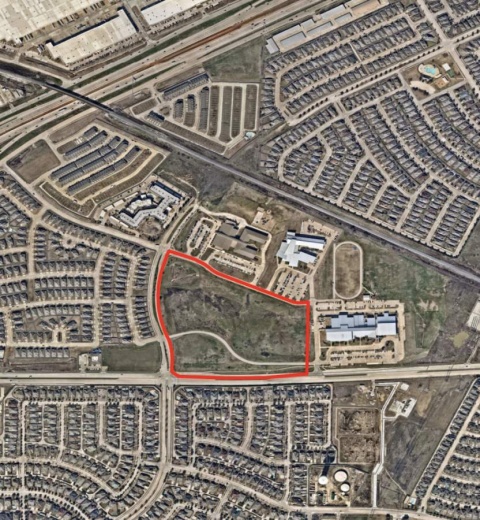 Lewisville City Council unanimously approved a zone change to make way for a 131-lot, single-family residential neighborhood on a 24-acre tract of land at Windhaven Parkway and FM 544. (Courtesy city of Lewisville)