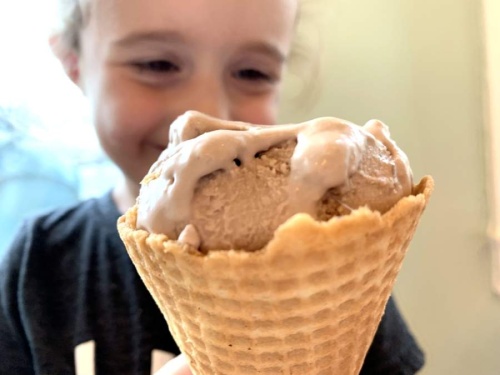Rhea’s Ice Cream provides daily specials for customers at its Union Avenue location.
(Courtesy Chelsea Bagley)