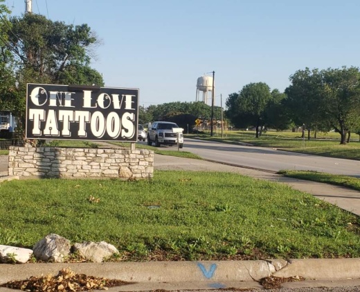 One Love Tattoo is now located at 1202 Williams Drive, Georgetown. (Ali Linan/Community Impact Newspaper)