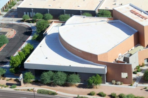 The graduating seniors from the class of 2020 for Higley and Williams Field high schools will be videotaped crossing the stage at the Higley Center for the Performing Arts to receive their diplomas. (Courtesy Higley USD)