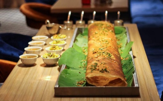 Dosa dishes are Sankalp's signature items, according to restaurant partner Prakruti Modi. (Courtesy Sankalp: The Taste of India)