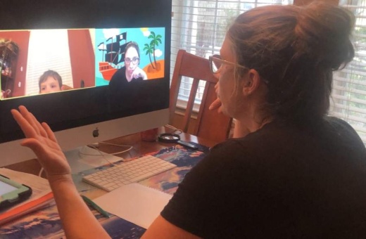 According to co-owner Aimee Hicks, a practicing speech pathologist, Monkey Business Therapy on Kuykendahl Road in Tomball has transitioned to telehealth services in response to the coronavirus outbreak. (Courtesy Monkey Business Therapy)