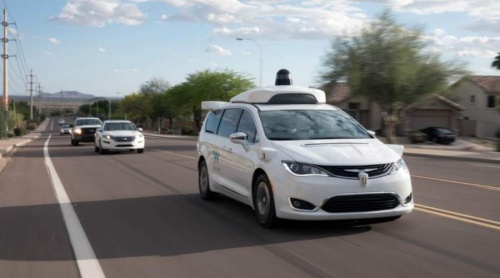 Waymo vehicles will be on the streets of Chandler once again when driving services resume May 11. (Courtesy Waymo)