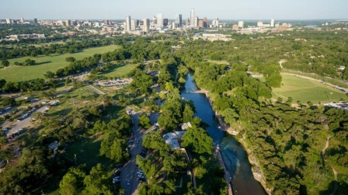 Austin will limit visitors at three city parks by requiring day passes. (Courtesy Brent Hall//AccentAp.com)