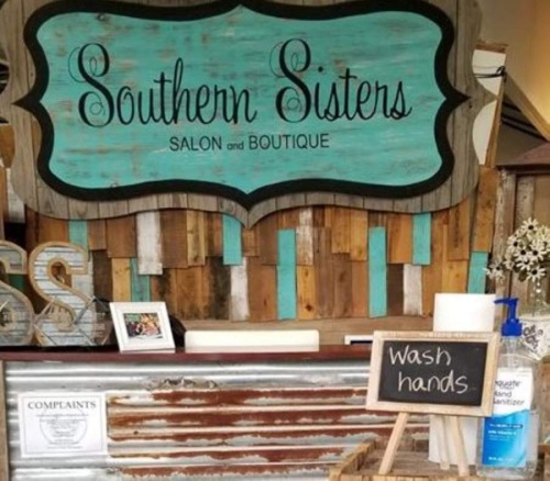 Southern Sisters Salon and Boutique is one of several McKinney salons that reopened May 8. (Courtesy Southern Sisters Salon and Boutique)