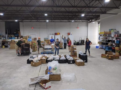 The Abundant Harvest Kitchen has provided hundreds of meals and thousands of pounds of food to the community since the pantry's launch in March. (Courtesy The Abundant Harvest Kitchen)
