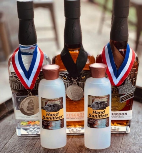 The hand sanitizer is available in 8-ounce bottles. (Courtesy Glenda Watters)