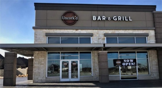 The restaurant opened March 10 on Main Street. (Courtesy Uncork'd Bar & Grill)
