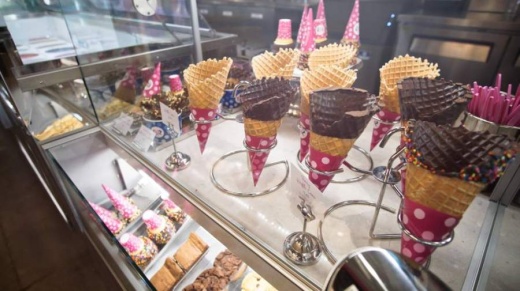 Baskin Robbins has a variety of cone styles available. (Courtesy Baskin-Robbins)