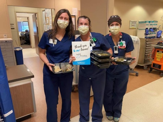 Since the coronavirus outbreak emerged locally, Luna Grill of Flower Mound has donated 250 meals to Texas Health Presbyterian Hospital. (Courtesy Luna Grill)