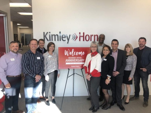 Kimley-Horn's McKinney office celebrated its fifth anniversary in early February. (Courtesy Kimley-Horn)