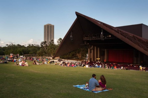 Miller Outdoor Theatre has canceled performances through the end of July. (Courtesy Visit Houston Texas)