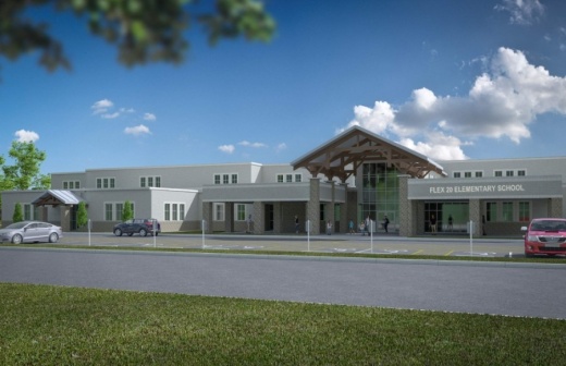 Conroe ISD will open a new elementary school in the Caney Creek feeder zone in August 2021. (Courtesy Conroe ISD)