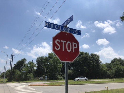 The newest segment of Medical Complex Drive is scheduled to be under construction this summer. (Dylan Sherman/Community Impact Newspaper)