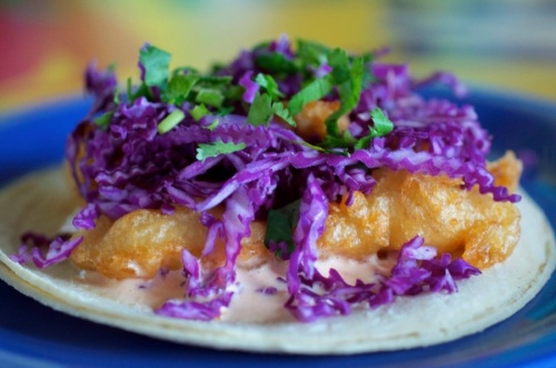 Berryhill Baja Grill offers fish tacos as part of its menu. (Courtesy Berryhill Baja Grill)
