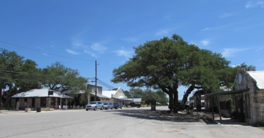 Mercer Street is home to the Dripping Springs business sector. (Nicholas Cicale/Community Impact Newspaper)