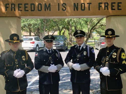 Officers from Lakeway and Bee Cave will participate in the virtual Memorial Day celebration. (Courtesy City of Lakeway)