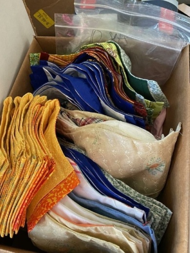 The local nonprofit has sewn and donated thousands of masks since the COVID-19 pandemic began. (Courtesy Helping Hands Ladies of Cypress)