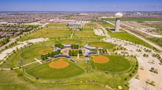B.F. Phillips Community Park is among the outdoor recreation options listed for potential travels to the city on Visit Frisco's website. (Courtesy Visit Frisco)