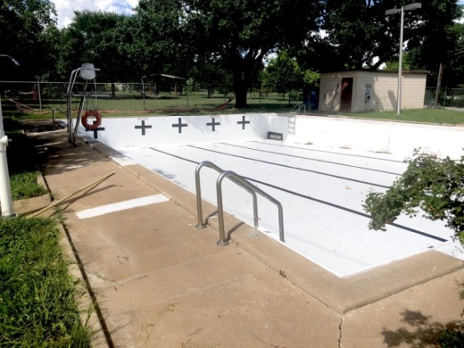 The city of Austin is working to reopen pools, including the Brentwood Neighborhood Pool in Central Austin, in June. (Jack Flagler/Community Impact Newspaper)