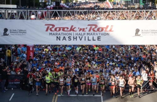 The annual St. Jude Rock 'n' Roll Nashville Marathon & 1/2 Marathon will now be held the weekend before Thanksgiving. (Courtesy St. Jude Rock 'n' Roll Nashville Marathon & 1/2 Marathon)