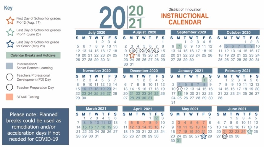 Spring Isd S Revised 21 Instructional Calendar Includes Intersessional Breaks Runs Aug 17 June 25 Community Impact Spring Isd S Revised 21 Instructional Calendar Includes Intersessional Breaks Runs Aug 17 June 25 Community Impact