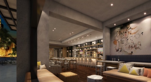 Verbena will be opening on West Sixth Street in July. (Rendering courtesy Lake Flato)
