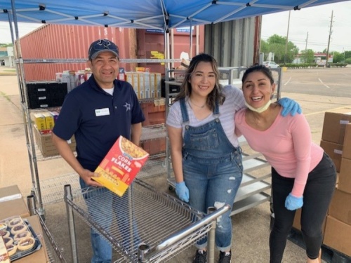 Cypress Assistance Ministries has been providing emergency food to families in need at its food pantry. (Courtesy Cypress Assistance Ministries)