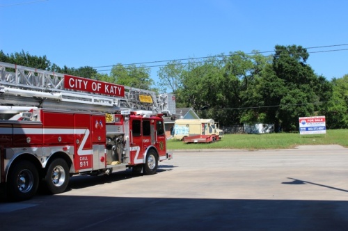 Fire Station No. 1 in Katy has temporarily closed due to mold. (Nola Z. Valente/Community Impact Newspaper)