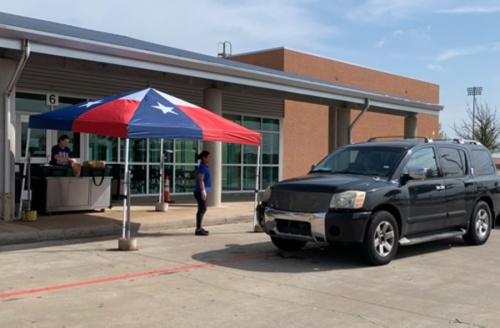 Keller ISD and Northwest ISD will continue district drive-thru meal programs throughout the month of June. (Courtesy Keller ISD)