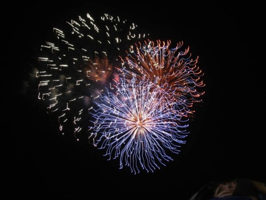 The city of Plano's Fourth of July fireworks will take place at a higher altitude this year, allowing residents to view the show from farther away to slow the spread of the coronavirus. (Courtesy city of Plano)