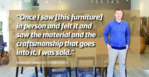 Owner Kevin Ady first opened Storied Roots in April 2019. (William C. Wadsack/Community Impact Newspaper)