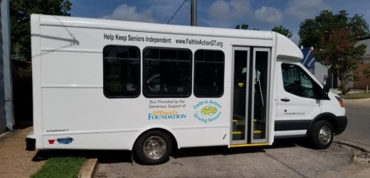 Faith in Action is a nonprofit organization dedicated to offering transportation services to seniors. (Courtesy Faith in Action)