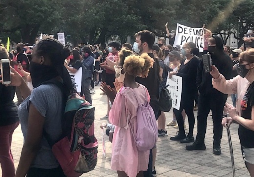 Houston City Hall protest