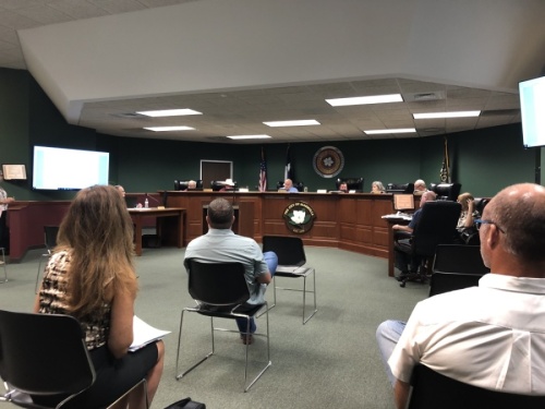 A proposed 105-home development just north of Kelly Road caused traffic and road concerns from Magnolia City Council. (Dylan Sherman/Community Impact)