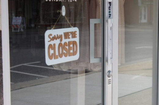 Several businesses in New Braunfels have closed this week due to employees testing positive for the coronavirus. (Wendy Sturges/Community Impact Newspaper)