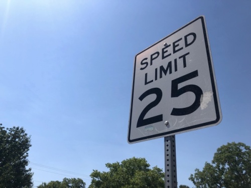 Speed limits will be reduced to 25 mph on many of Austin's neighborhood streets. (Jack Flagler/Community Impact Newspaper)