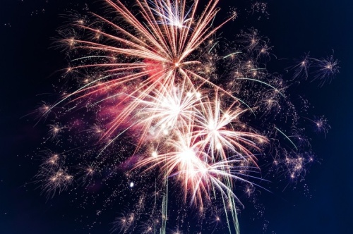 The city of New Braunfels' Fourth of July fireworks show will take place at Landa Park and will be streamed online. (Courtesy Pexels)