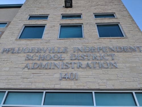 Pflugerville ISD administration building