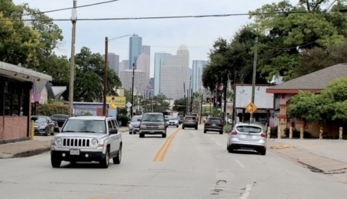 The city of Houston is planning to seek federal funding to bring improvements to Westheimer Road. (Emma Whalen/Community Impact Newspaper)