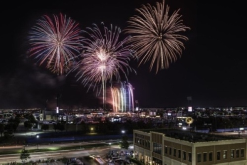 The city's annual Fireworks Extravaganza is scheduled to start at 9:30 p.m. July 4. (Courtesy Visit Frisco)