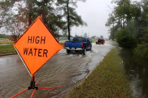 Houston street flooding