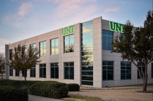 All students, faculty, staff and visitors must wear a mask at all University of North Texas Frisco campuses, including the Hall Park campus in Frisco. (Courtesy UNT at Frisco)