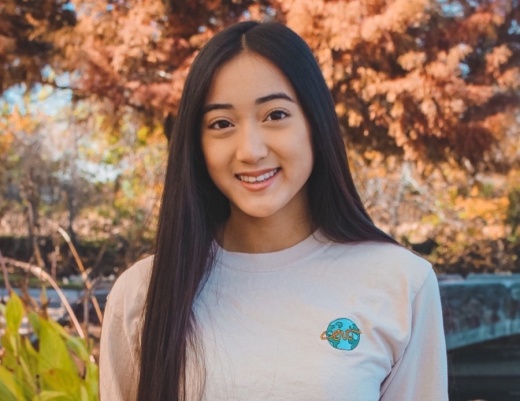 Alyssa Le, the CEO of EVO, was awarded a $4,000 scholarship from the Texas Department of Transportation for her work with the company. (Courtesy Alyssa Le)