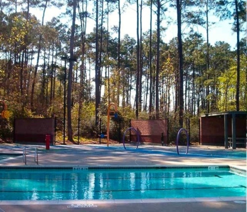 Harper's Landing Pool in The Woodlands closed July 1. (Courtesy The Woodlands Township)