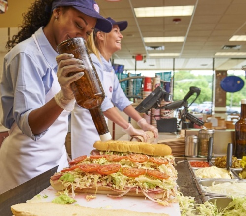 Jersey Mike's Subs will partner with the Round Rock Area Serving Center during its grand opening celebration and will collect donations for RRASC from July 1-5. (Courtesy Jersey Mike's Subs)